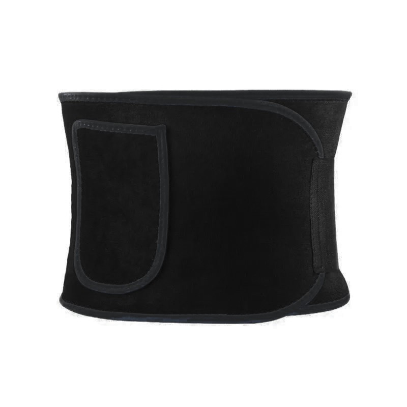 Centura de slabit, modelarea corpului, cu buzunar, Naimeed D5123, unisex, Negru
