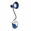 Veioza cu lumina LED, Naimeed D5887, Albastru, cu touch, incarcare USB telefon  100x437x117mm