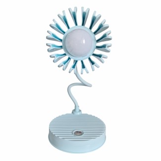 Veioza cu lumina LED, Naimeed D5888, Turcoaz, cu 3 trepte de lumina, 120x380x120mm Veioza cu lumina LED, Naimeed D5888, Turcoaz, cu 3 trepte de lumina, 120x380x120mm