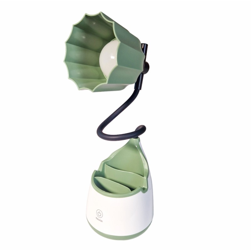 Veioza cu lumina LED, Naimeed D5889, Verde, cu touch, incarcare USB telefon 105x470x105mm Veioza cu lumina LED, Naimeed D5889, Verde, cu touch, incarcare USB telefon 105x470x105mm