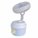 Ventilator si Umidificator, cu acumulator, Naimeed D5833, USB, Albastru, 110x210x105mm Ventilator si Umidificator, cu acumulator, Naimeed D5833, USB, Albastru, 110x210x105mm