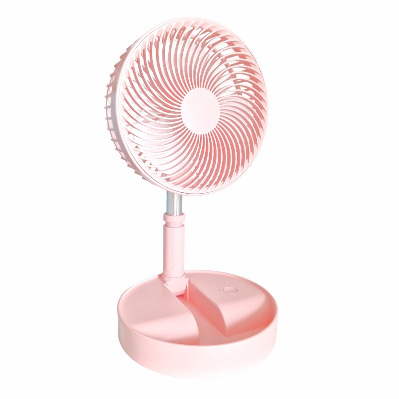 Ventilator, cu acumulator, Naimeed D5838, USB, Roz, 195x862x195mm Ventilator, cu acumulator, Naimeed D5838, USB, Roz, 195x862x195mm