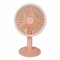 Ventilator, cu acumulator, Naimeed D5845, USB, Roz, 140x230x74mm