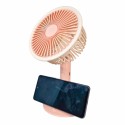 Ventilator, cu acumulator, Naimeed D5845, USB, Roz, 140x230x74mm Ventilator, cu acumulator, Naimeed D5845, USB, Roz, 140x230x74mm