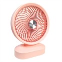 Ventilator, cu acumulator, Naimeed D5851, USB, Roz, 197x255x78mm Ventilator, cu acumulator, Naimeed D5851, USB, Roz, 197x255x78mm
