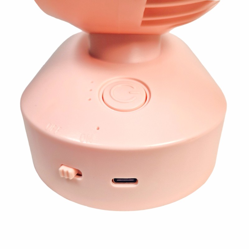 Ventilator, cu acumulator, Naimeed D5851, USB, Roz, 197x255x78mm Ventilator, cu acumulator, Naimeed D5851, USB, Roz, 197x255x78mm