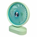Ventilator, cu acumulator, Naimeed D5852, USB, Verde, 197x255x78mm Ventilator, cu acumulator, Naimeed D5852, USB, Verde, 197x255x78mm