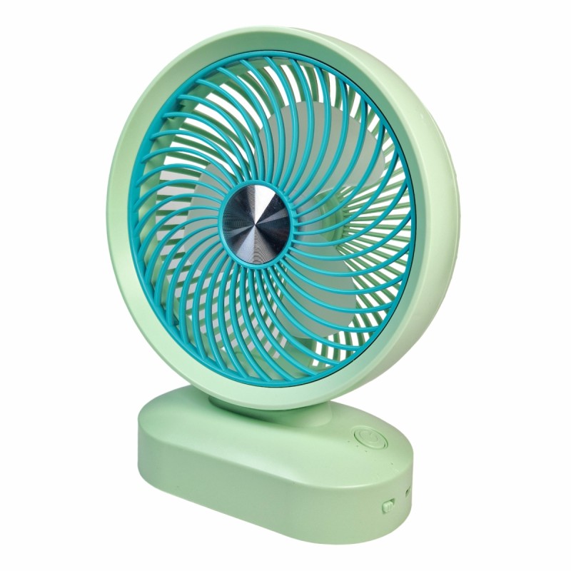Ventilator, cu acumulator, Naimeed D5852, USB, Verde, 197x255x78mm Ventilator, cu acumulator, Naimeed D5852, USB, Verde, 197x255x78mm