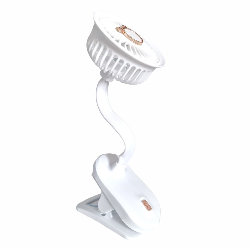 Ventilator, cu acumulator, Naimeed D5862, USB, Alb, 105x240x90mm Ventilator, cu acumulator, Naimeed D5862, USB, Alb, 105x240x90mm