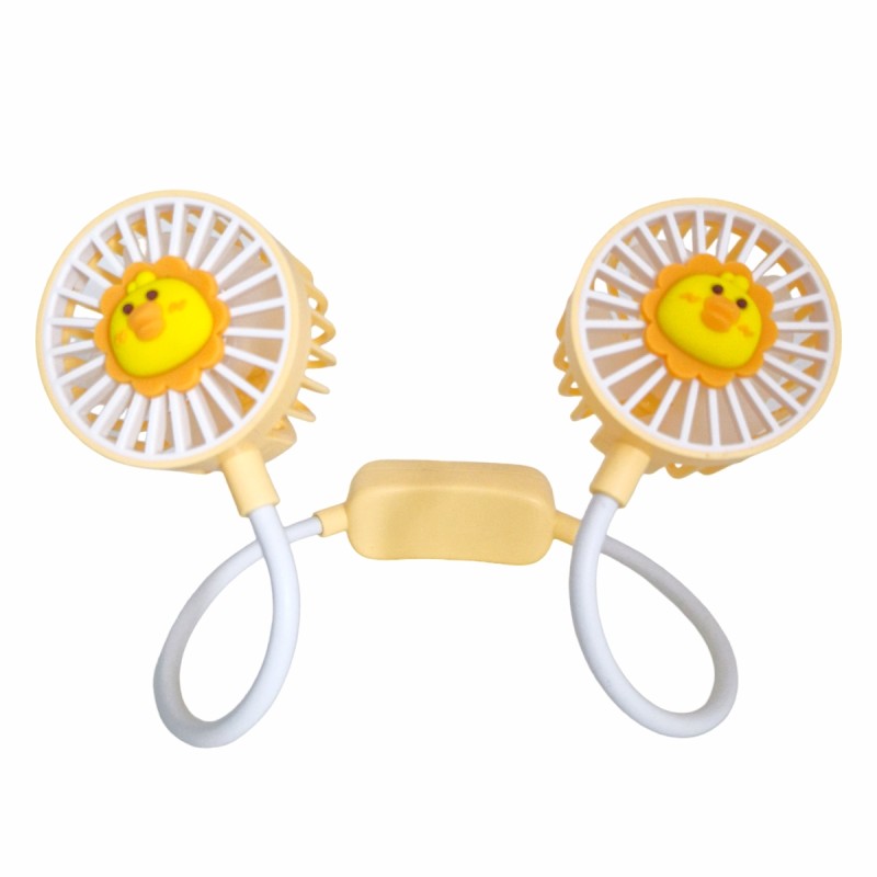 Ventilator, cu acumulator, Naimeed D5872, USB, Galben, 60x600x40mm Ventilator, cu acumulator, Naimeed D5872, USB, Galben, 60x600x40mm