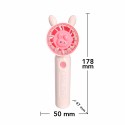 Ventilator, cu acumulator, Naimeed D5876, USB, Crem, 50x178x47mm Ventilator, cu acumulator, Naimeed D5876, USB, Crem, 50x178x47mm