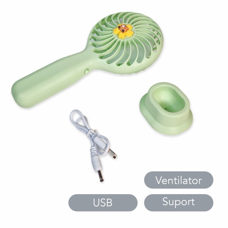 Ventilator, cu acumulator, Naimeed D5880, USB, Portocaliu, 100x200x60mm Ventilator, cu acumulator, Naimeed D5880, USB, Portocaliu, 100x200x60mm