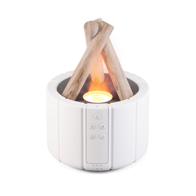 Umidificator cu aromaterapie, Naimeed D6033, Foc de Tabara, Alb, 148x200x148mm Umidificator cu aromaterapie, Naimeed D6033, Foc de Tabara, Alb, 148x200x148mm