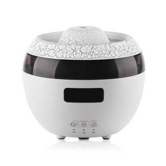 Umidificator cu aromaterapie, Naimeed D6035, Vulcan, Alb, 147x130x147mm