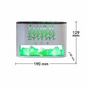 Umidificator cu aromaterapie, Naimeed D6037, Alb, 190x129x80mm Umidificator cu aromaterapie, Naimeed D6037, Alb, 190x129x80mm