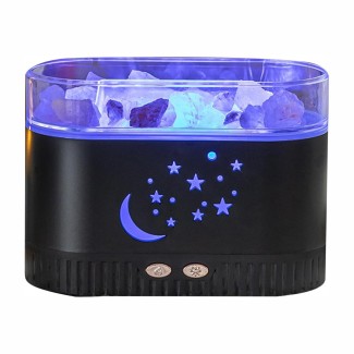 Umidificator cu aromaterapie, Naimeed D6042, Negru, 168x120x79mm