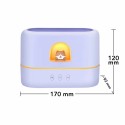 Umidificator cu aromaterapie pentru camera copiilor, Naimeed D6047, Lila, 170x120x92mm Umidificator cu aromaterapie pentru camera copiilor, Naimeed D6047, Lila, 170x120x92mm