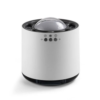 Umidificator cu aromaterapie, Naimeed D6050, Alb, 128x137x128mm