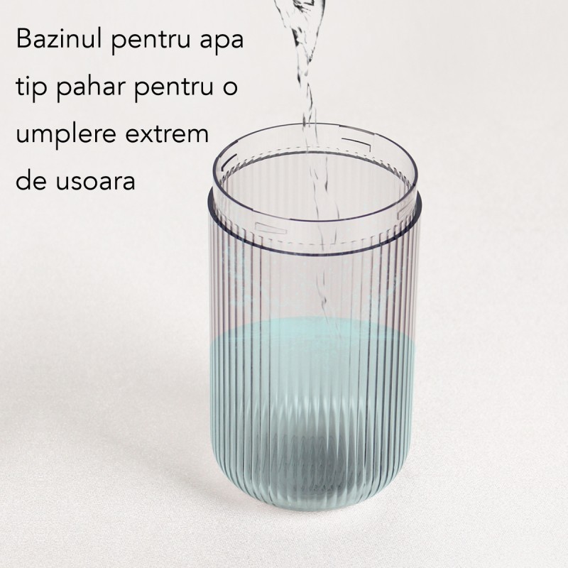Umidificator cu aromaterapie pentru camera copiilor, Naimeed D6068, Negru, 90x230x75mm Umidificator cu aromaterapie pentru camera copiilor, Naimeed D6068, Negru, 90x230x75mm