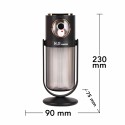 Umidificator cu aromaterapie pentru camera copiilor, Naimeed D6068, Negru, 90x230x75mm Umidificator cu aromaterapie pentru camera copiilor, Naimeed D6068, Negru, 90x230x75mm