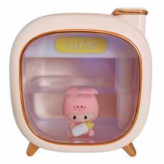 Umidificator cu aromaterapie pentru copii, Naimeed D6069, Roz, 120x126x88mm Umidificator cu aromaterapie pentru copii, Naimeed D6069, Roz, 120x126x88mm