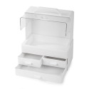 Organizator cosmetice, Naimeed D5179, 3 sertare, Alb