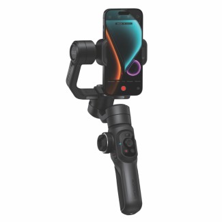 Gimbal Aochuan SMART S2, D6733, cu 3 axe, aplicatie dedicata, Content Creator Edition, Negru Mat Gimbal Aochuan SMART S2, D6733, cu 3 axe, aplicatie dedicata, Content Creator Edition, Negru Mat