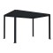 Pergola bioclimatica, iluminare LED, aluminiu, acoperis motorizat, Naimeed D6784, 400x300x250cm, Negru