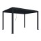 Pergola bioclimatica, aluminiu, Naimeed D6803, 400x300x250cm, Negru