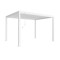 Pergola bioclimatica, aluminiu, Naimeed D6804, 400x300x250cm, Alb
