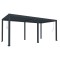 Pergola bioclimatica, iluminare LED, aluminiu, Naimeed D6797, 600x300x250cm, Gri antracit