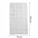 Cuvertura Canapea, Naimeed D4875L, 70x240cm, poliester, pufoasa, Alb Cuvertura Canapea, Naimeed D4875L, 70x240cm, poliester, pufoasa, Alb