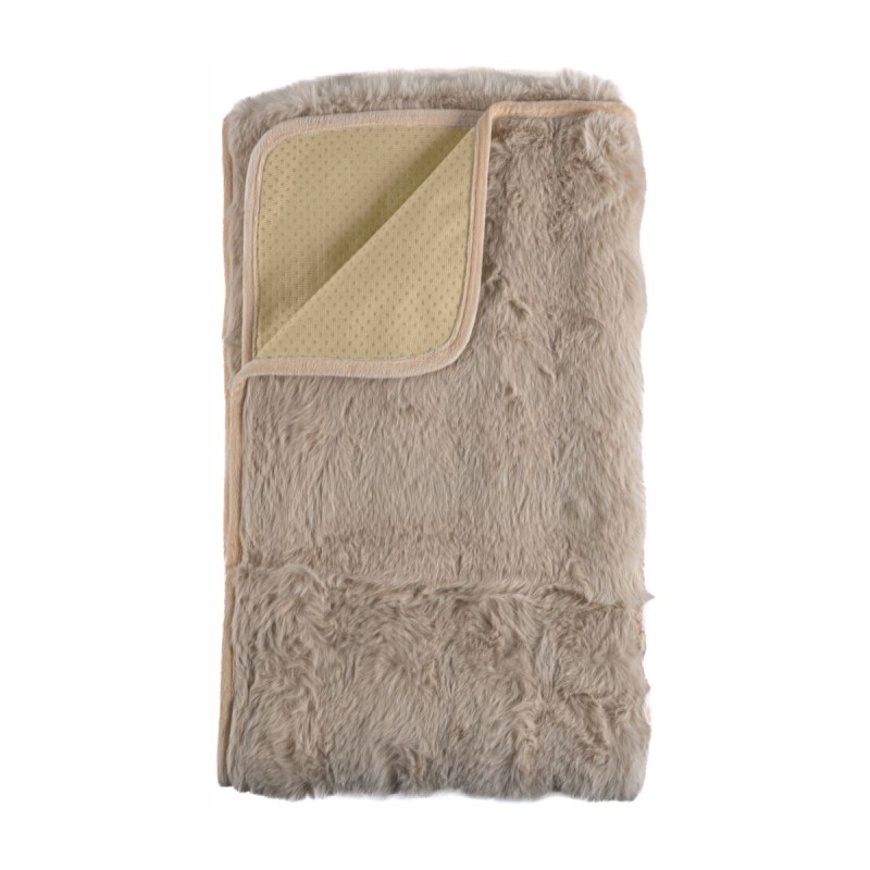 Cuvertura Canapea, Naimeed D4876L, 70x240cm, poliester, pufoasa, Maro Cuvertura Canapea, Naimeed D4876L, 70x240cm, poliester, pufoasa, Maro