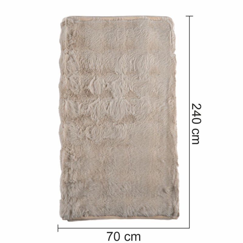 Cuvertura Canapea, Naimeed D4876L, 70x240cm, poliester, pufoasa, Maro Cuvertura Canapea, Naimeed D4876L, 70x240cm, poliester, pufoasa, Maro
