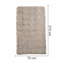 Cuvertura Canapea, Naimeed D4876M, 70x210cm, poliester, pufoasa, Maro Cuvertura Canapea, Naimeed D4876M, 70x210cm, poliester, pufoasa, Maro