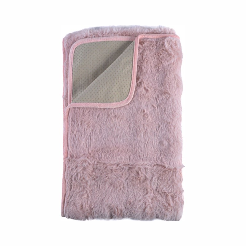 Cuvertura Canapea, Naimeed D4878M, 70x210cm, poliester, pufoasa, Roz Cuvertura Canapea, Naimeed D4878M, 70x210cm, poliester, pufoasa, Roz