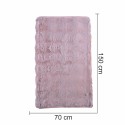 Cuvertura Canapea, Naimeed D4878S, 70x150cm, poliester, pufoasa, Roz Cuvertura Canapea, Naimeed D4878S, 70x150cm, poliester, pufoasa, Roz