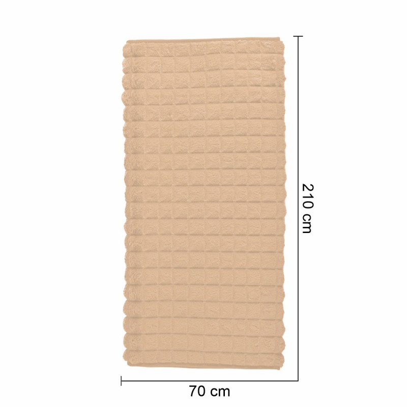 Cuvertura Canapea, Naimeed D4879M, 70x210cm, poliester, pufoasa, matlasata, Crem Cuvertura Canapea, Naimeed D4879M, 70x210cm, poliester, pufoasa, matlasata, Crem