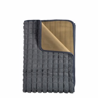 Cuvertura Canapea, Naimeed D4880S, 70x150cm, poliester, pufoasa, matlasata, Gri Inchis Cuvertura Canapea, Naimeed D4880S, 70x150cm, poliester, pufoasa, matlasata, Gri Inchis