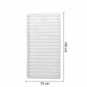 Cuvertura Canapea, Naimeed D4882S, 70x150cm, poliester, pufoasa, matlasata, Alb