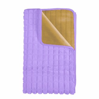 Cuvertura Canapea, Naimeed D4883L, 70x240cm, poliester, pufoasa, matlasata, Mov Cuvertura Canapea, Naimeed D4883L, 70x240cm, poliester, pufoasa, matlasata, Mov