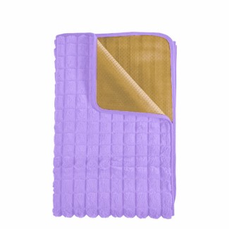 Cuvertura Canapea, Naimeed D4883M, 70x210cm, poliester, pufoasa, matlasata, Mov Cuvertura Canapea, Naimeed D4883M, 70x210cm, poliester, pufoasa, matlasata, Mov