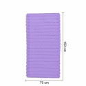 Cuvertura Canapea, Naimeed D4883S, 70x150cm, poliester, pufoasa, matlasata, Mov