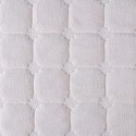 Cuvertura Canapea, Naimeed D4884S, 70x150cm, poliester, pufoasa, matlasata, Alb