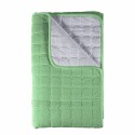 Cuvertura Canapea, Naimeed D4886L, 70x240cm, poliester, pufoasa, matlasata, Verde
