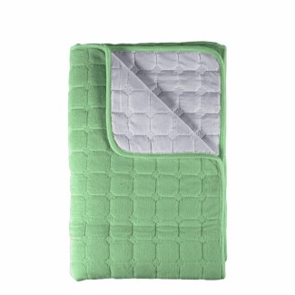 Cuvertura Canapea, Naimeed D4886M, 70x210cm, poliester, pufoasa, matlasata, Verde Cuvertura Canapea, Naimeed D4886M, 70x210cm, poliester, pufoasa, matlasata, Verde