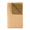 Cuvertura Canapea, Naimeed D4887L, 70x240cm, poliester, pufoasa, matlasata, Maro Deschis