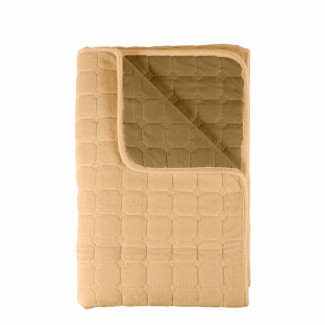 Cuvertura Canapea, Naimeed D4887M, 70x210cm, poliester, pufoasa, matlasata, Maro Deschis Cuvertura Canapea, Naimeed D4887M, 70x210cm, poliester, pufoasa, matlasata, Maro Deschis