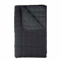 Cuvertura Canapea, Naimeed D4888L, 70x240cm, poliester, pufoasa, matlasata, Negru