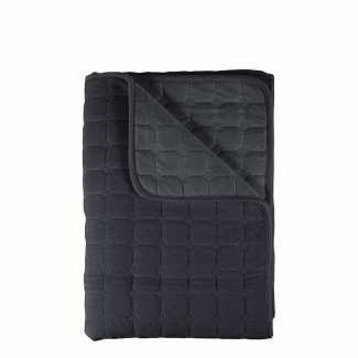Cuvertura Canapea, Naimeed D4888S, 70x150cm, poliester, pufoasa, matlasata, Negru Cuvertura Canapea, Naimeed D4888S, 70x150cm, poliester, pufoasa, matlasata, Negru